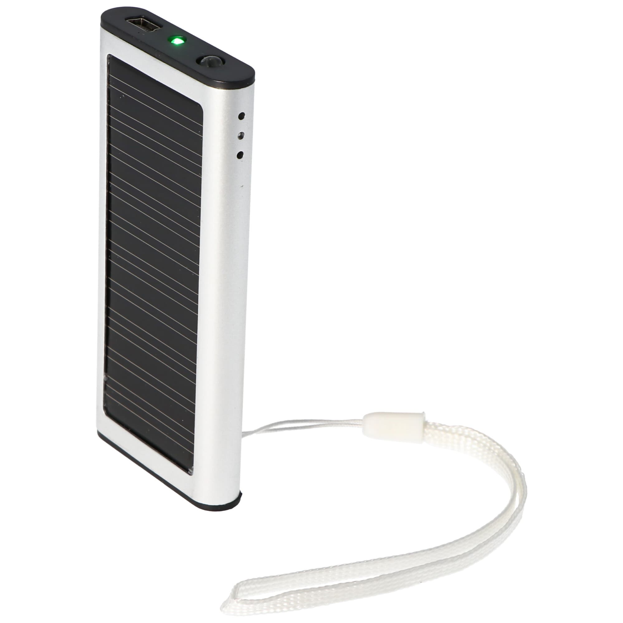 Chargeur solaire avec batterie Li-Polymer 1000mAh intégrée